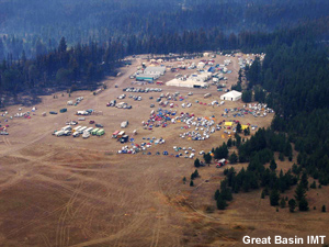 The Incident Command Post.