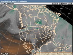 Satellite Water Vapor