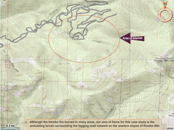 Topo map.